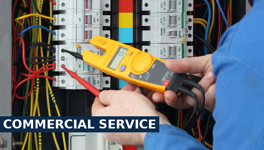 Commercial service electrical services Elm Park
